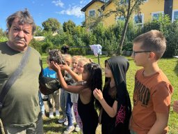 Ukázka výcviku dravců